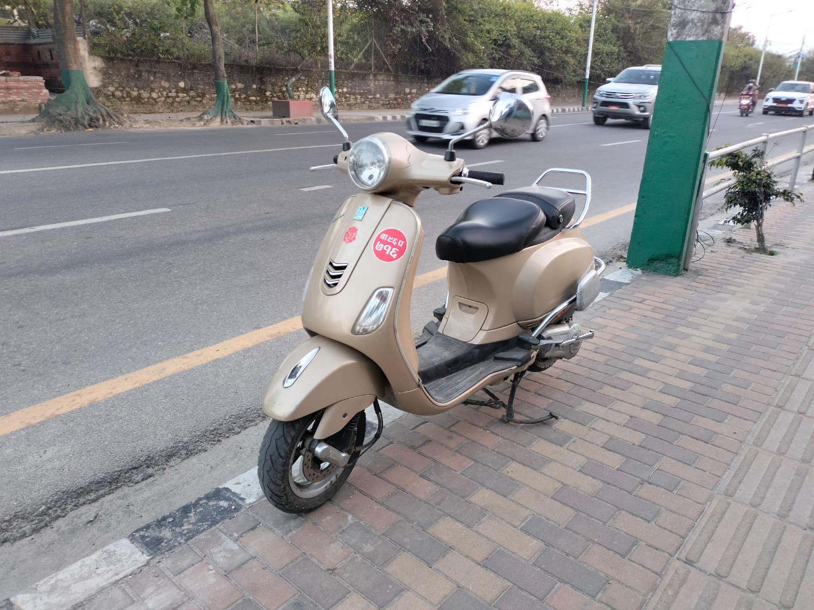 Vespa scooter